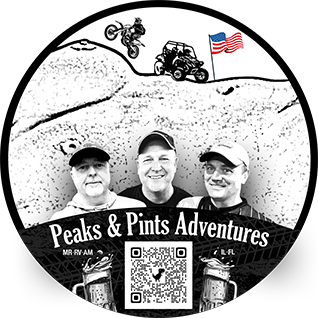 Peaks and Pints Adventures Logo